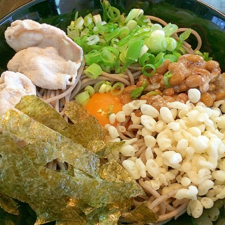 てんこ盛り☆ぶっかけ蕎麦